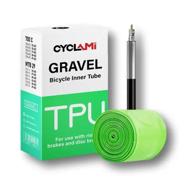 Producto - Cámara Cyclami TPU Gravel-MTB Presta 65mm
