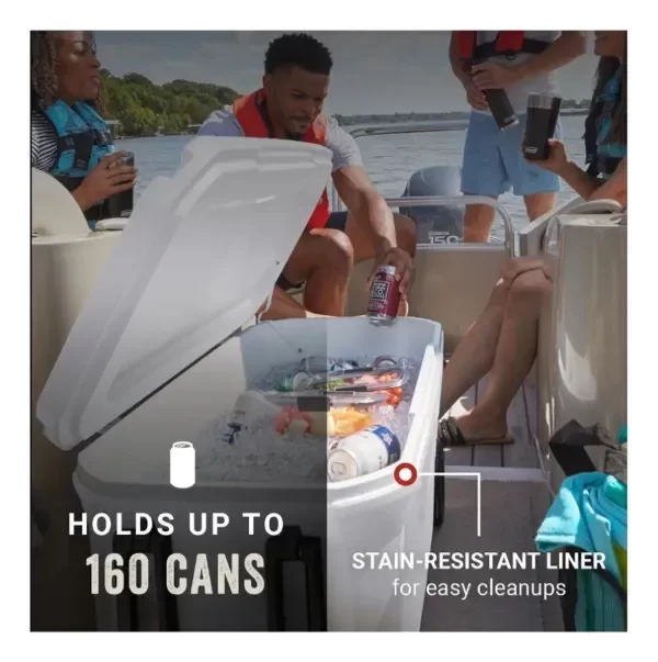 Producto - 316 SERIES MARINE 100QT CON RUEDAS WHITE - 4