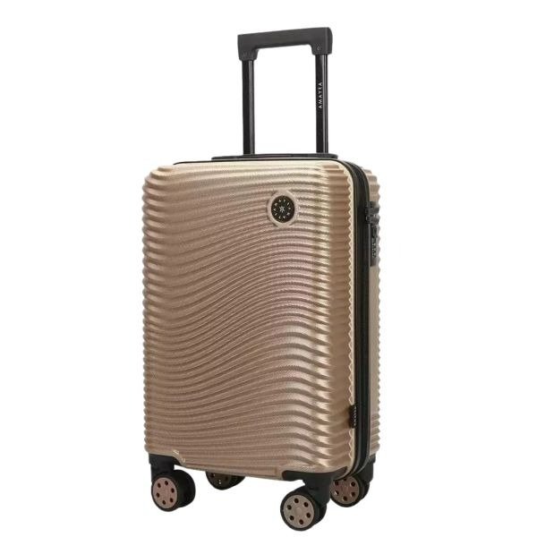 Producto - VALIJA CARRY ON 20' AMAYRA DORADO