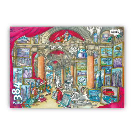 Producto - Puzzle Zeppelin 384 Roma Moderna [Alquiler]