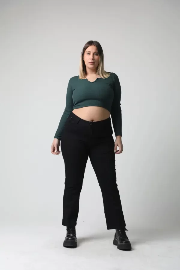 Producto - JEANS SEMI RECTO NEGRO