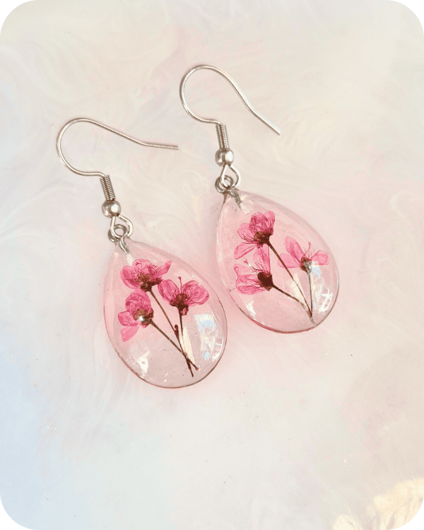 Producto - Aros gotita Flor de Opar