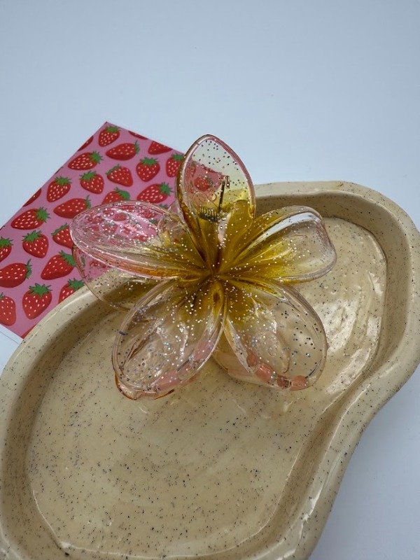 Producto - Broches hawaianas transparente - precio por unidad