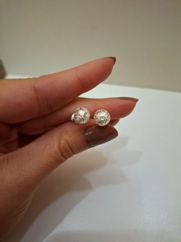 Producto - Aros Bolita Calada