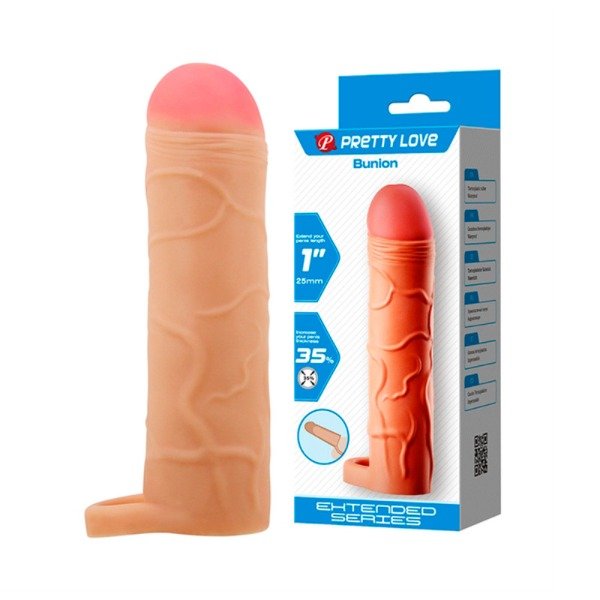Producto - EXTENSIÓN BUNION PARA PENE DE +2.5CM - PRETTY LOVE