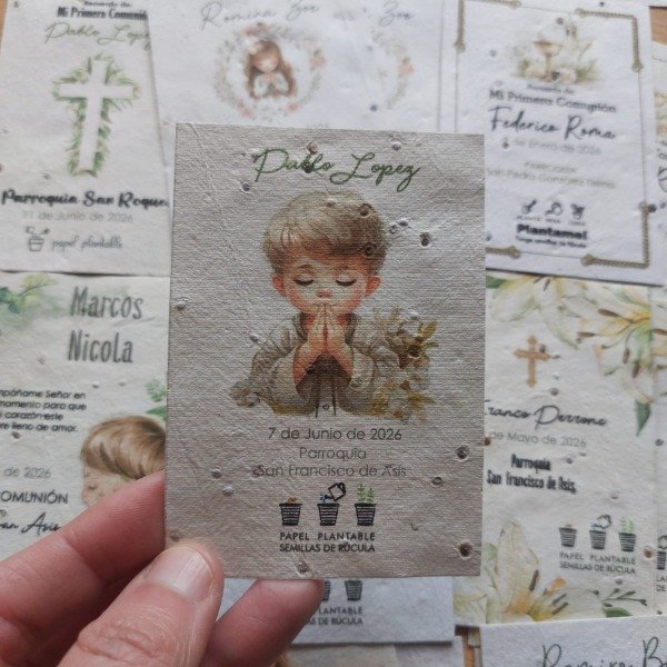 Producto - Tarjeta Postal Comunion - 0