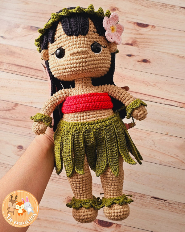 Producto - Lilo hawaiana y mini trapos - Guías de tejido
