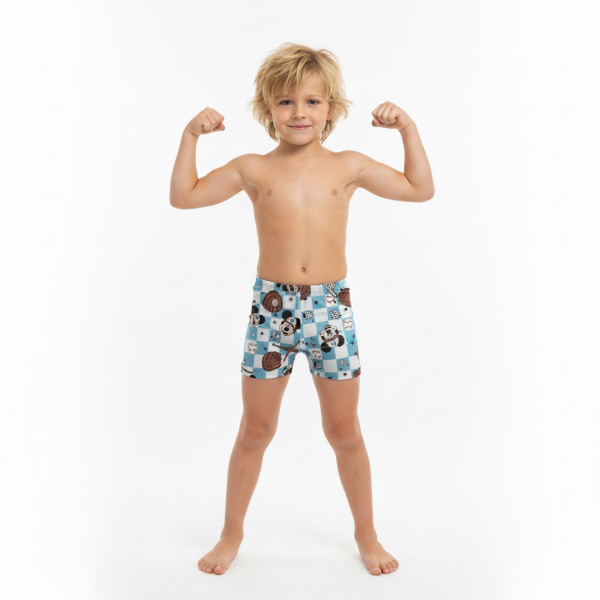 Producto - SUNGA LYCRA MICKEY BEISBOL  NEW 2026 - ANTICLORO FILTRO UV ESTAMPADO 360