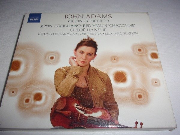 Producto - CD JOHN ADAMS VIOLIN CONCERTO NAXOS CANADA 33E