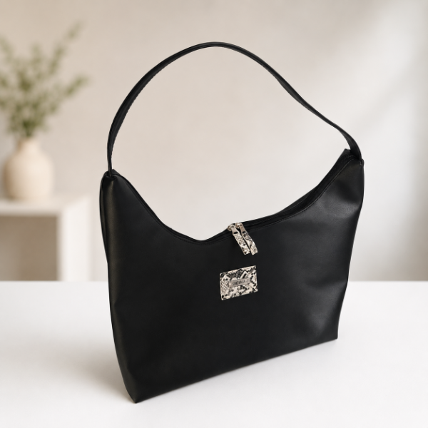 Producto - Cartera Lita Negra Simple - 0