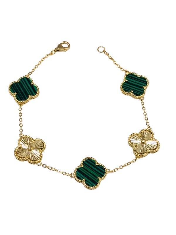 Producto - Pulsera Plata 925 Dorado Facetada