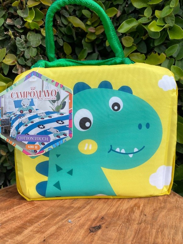 Producto - Sábanas infantiles 1 1/2 + lunchera de regalo - 6