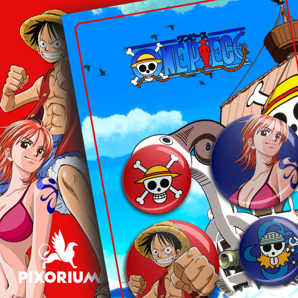 Producto - ONE PIECE - MONKEY D. LUFFY / NAMI
