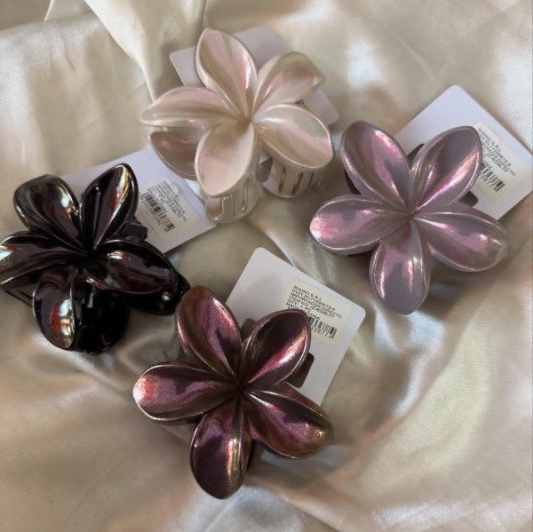 Producto - BROCHE PARA EL PELO FLOR TORNASOLADO