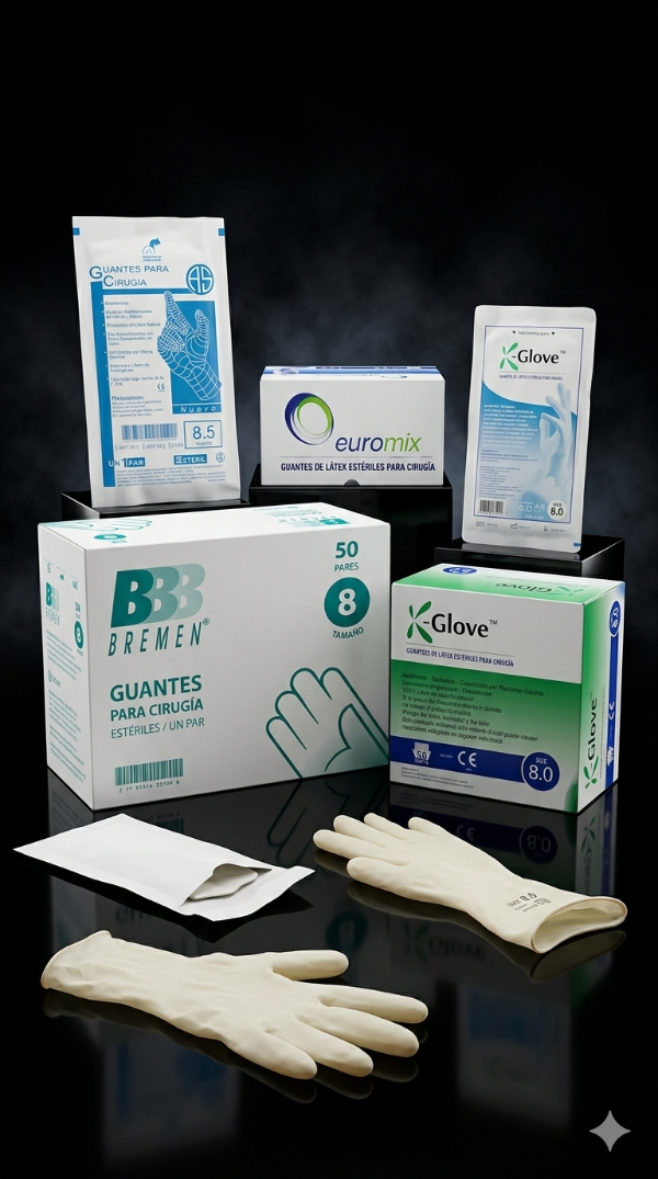 Producto - GUANTES ESTERILES X 50 P