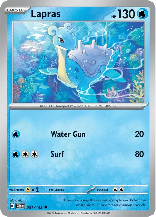 Producto - Lapras - 031/142 - Stellar Crown