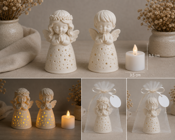 Producto - Pack Nueva colección angelitos de luz led Souvenir - 4