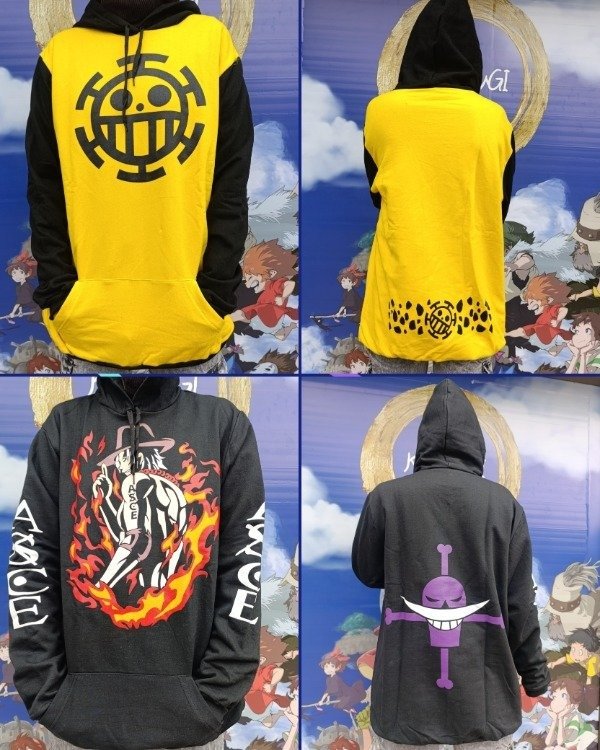 Producto - Buzos Oversize Law y Ace - One Piece (Ingrese para elegir modelo)
