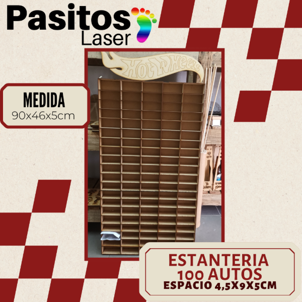 Producto - Estanteria para Autitos - 0