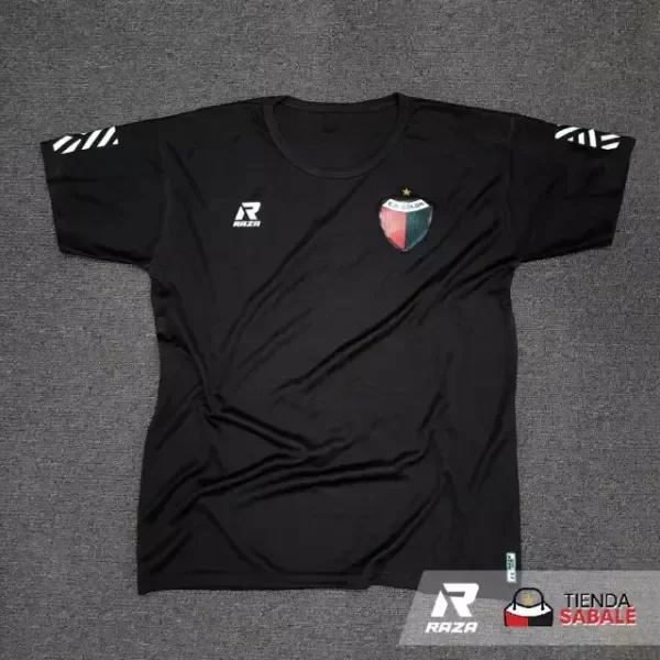 Producto - Remera Deportiva by RAZA - Negra c/Blanco