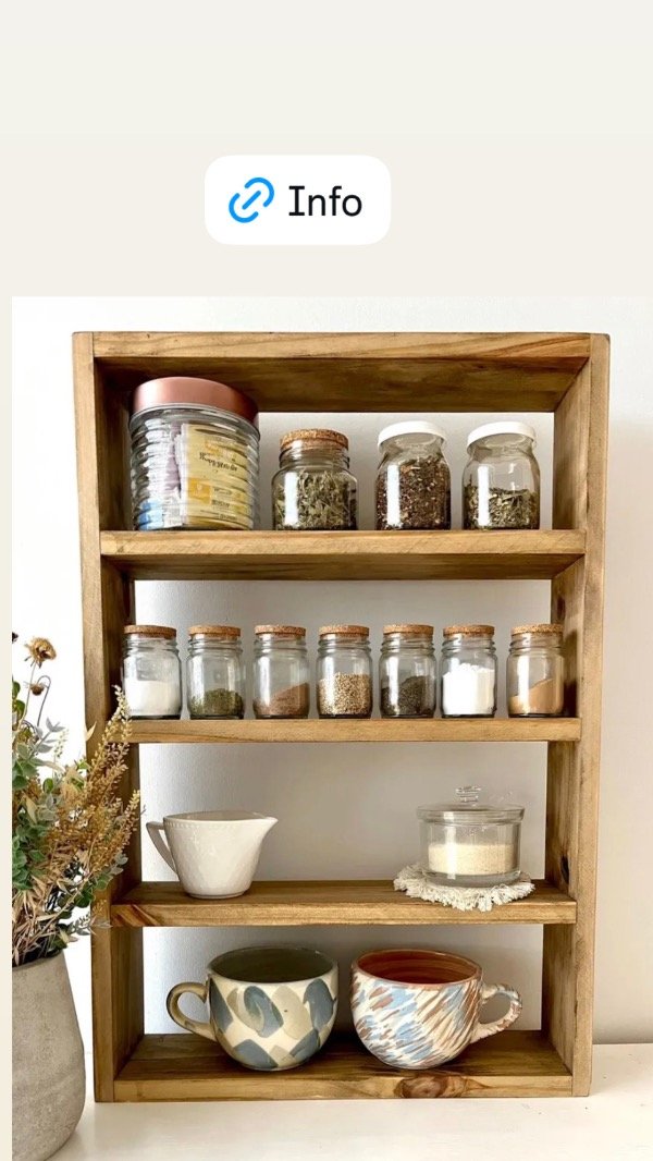 Producto - Repisa organizador xl madera impermeabilizada