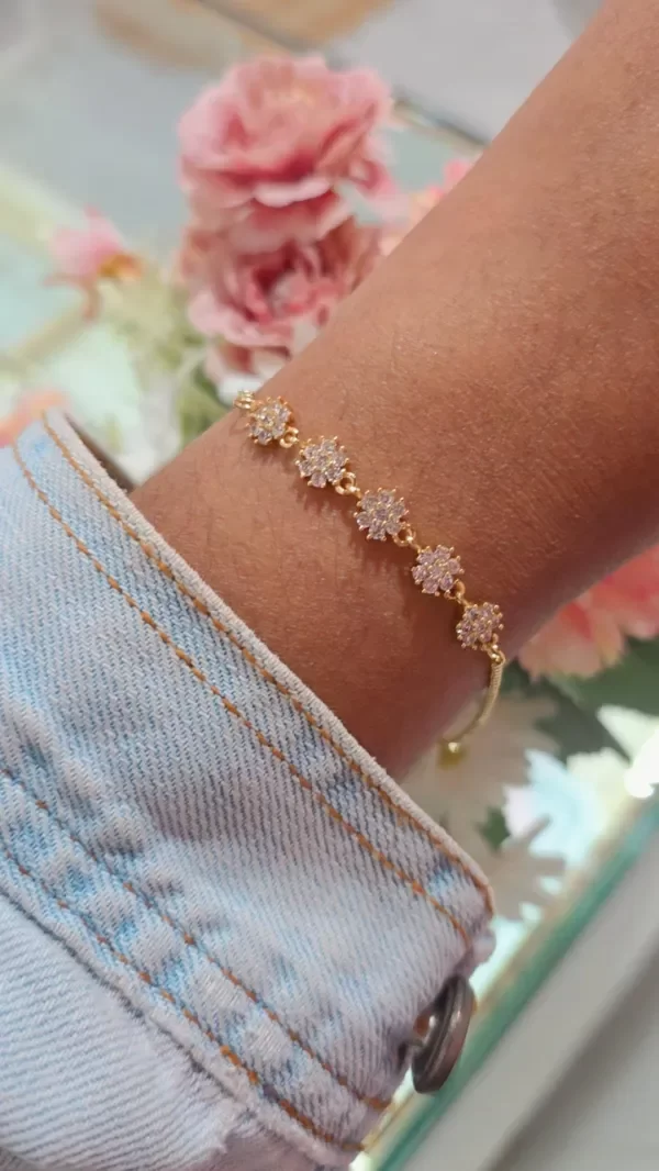Producto - Pulsera ajustables flor AD