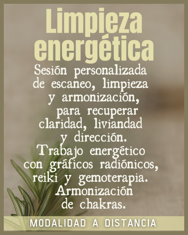 Producto - Limpieza energética