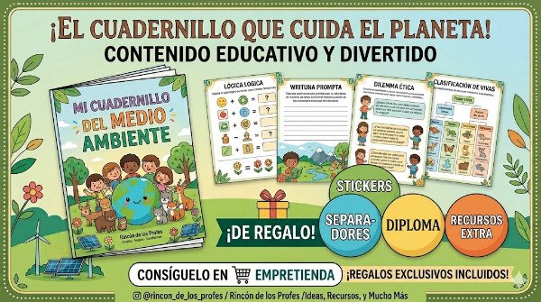 Producto - CUADERNILLO "CUIDADO DEL MEDIO AMBIENTE"