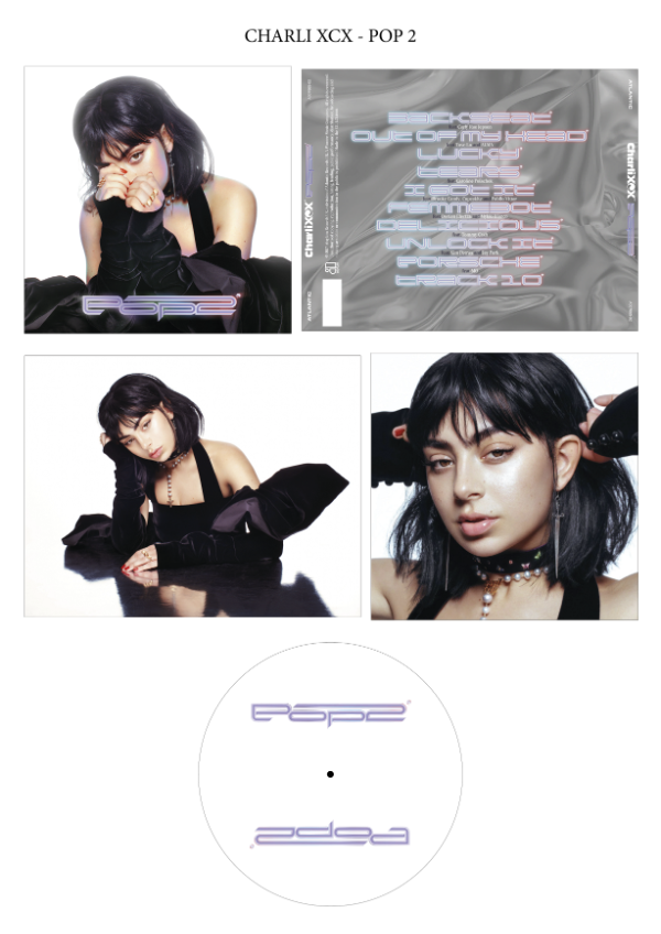Producto - Charli xcx "Pop 2" CD Custom