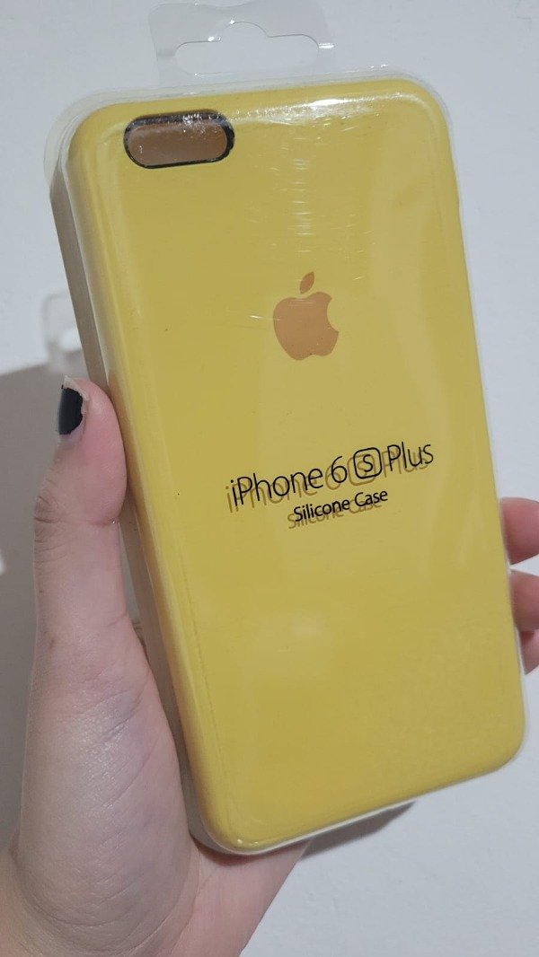 Producto - Iphone 6plus/Iphone 6s plus: Silicone Case Amarillo