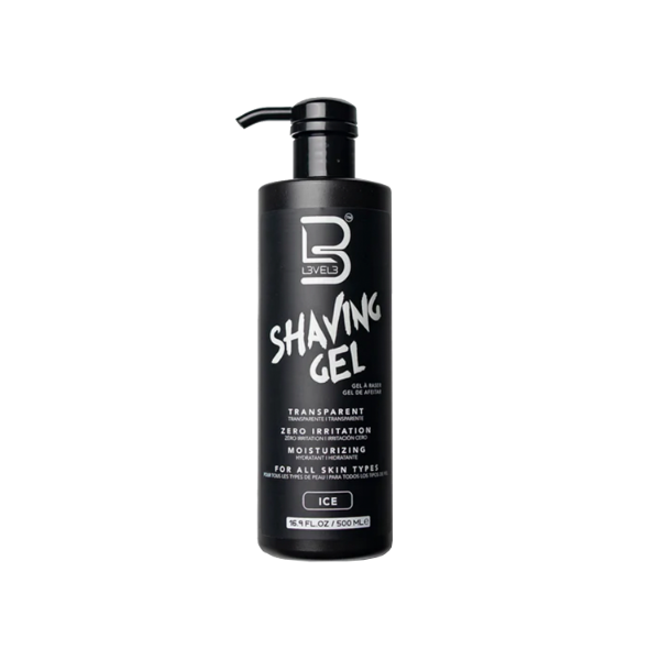 Producto - Shaving Gel Ice - Gel de afeitar transparente - Level 3