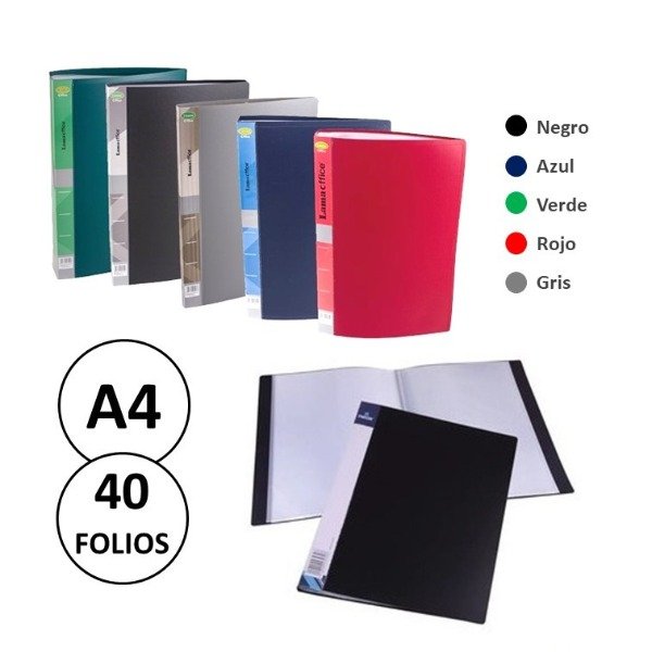 Producto - CARP POLIP. A4 40 FOLIOS