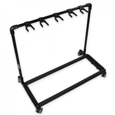 Producto - LEONARD SOPORTE  PARA 5 GUITARRAS MOVIL-PLEGABLE