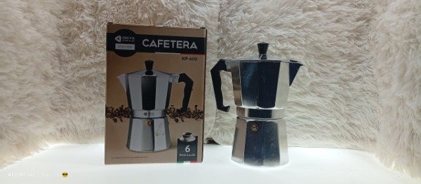 Producto - CAFETERA ITALIANA ORYX - 6 POCILLOS EN PROMO