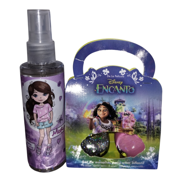 Producto - Kit sweet: Colonia More 80ml+ set esmaltes Encanto