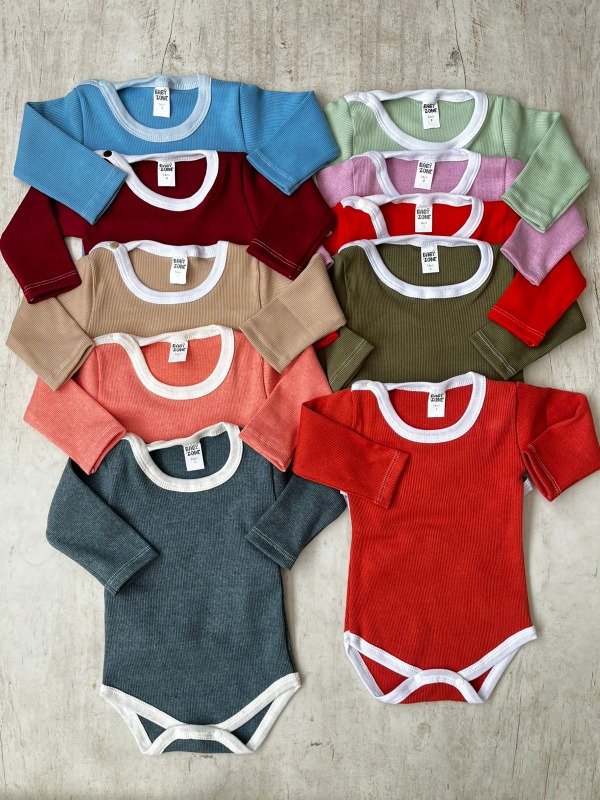 Producto - Body acanalado 0/9M - pack x6 unid