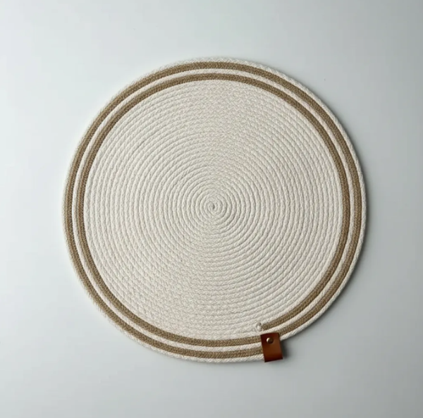 Producto - Plato de Sitio 31cm Combinado con Yute