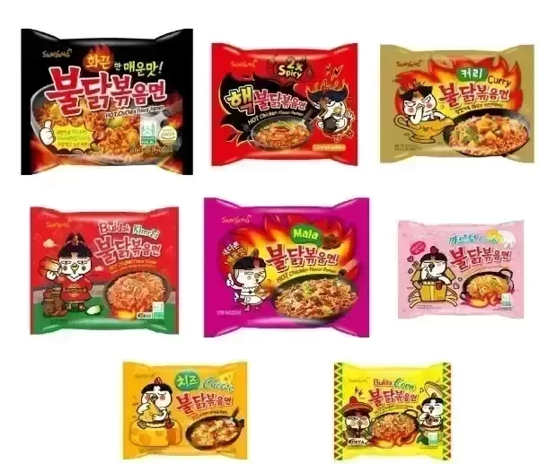 Producto - Ramen Coreano Buldak (ingrese para elegir sabor)