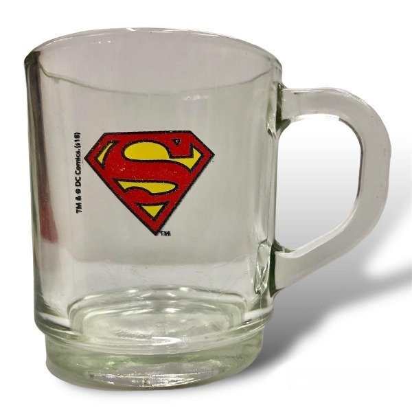 Producto - Taza Vidrio Oficial DC Comics Superman