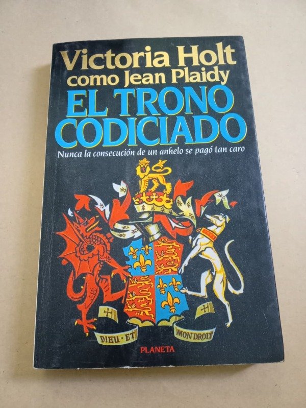 Producto - El trono codiciado - Victoria Holt - Planeta 1995 - 0
