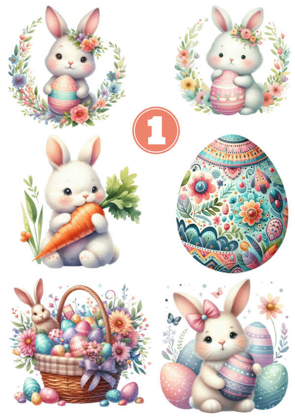 Producto - Conejitos de Pascua - Huevos de chocolate