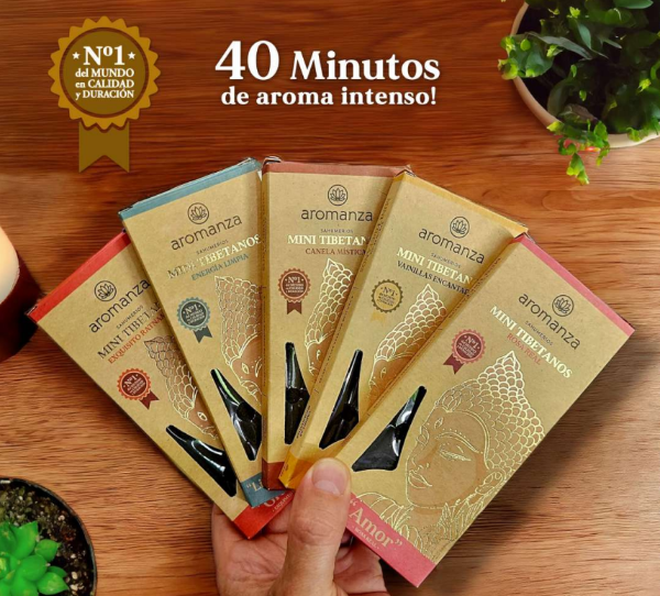 Producto - Sahumerios Mini Tibetanos x 5 varillas