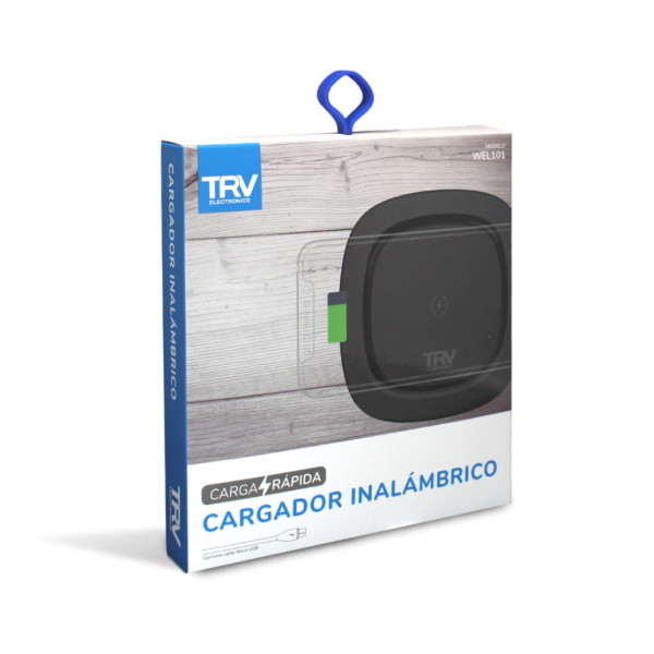 Producto - Cargador Inalambrico para Celular (color Negro)