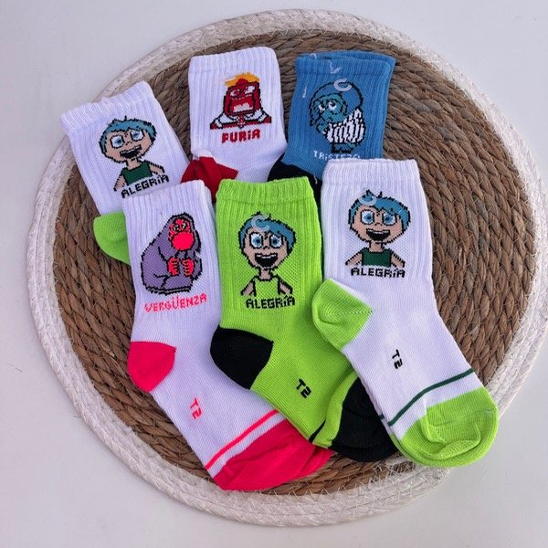 Producto - Docena Media Caña Comic Kids Intensamente