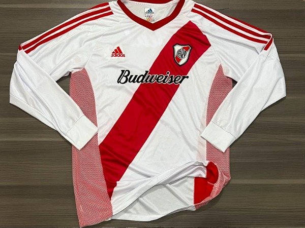 Producto - CAMISETA RIVER PLATE TITULAR BUDWEISER MANGA LARGA TALLE XXL