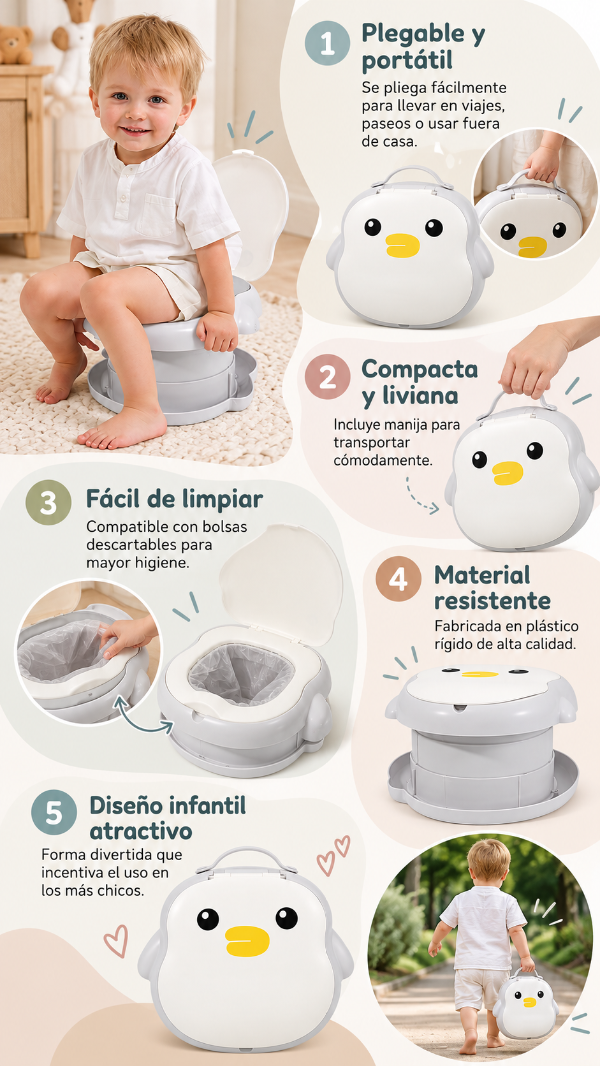 Producto - 2063 PELELA INFANTIL PORTÁTIL. - 1