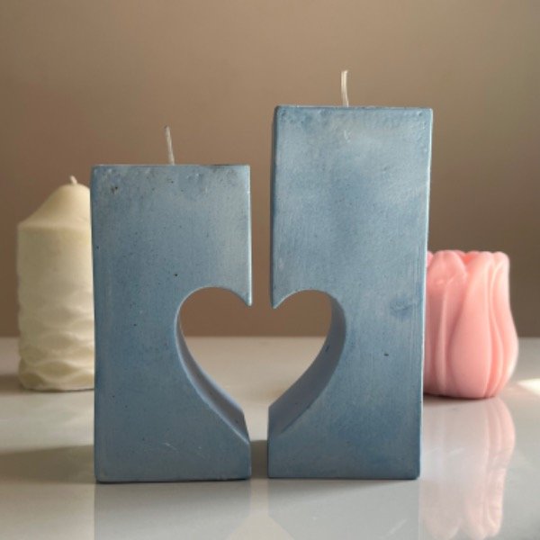 Producto - Porta vela corazón