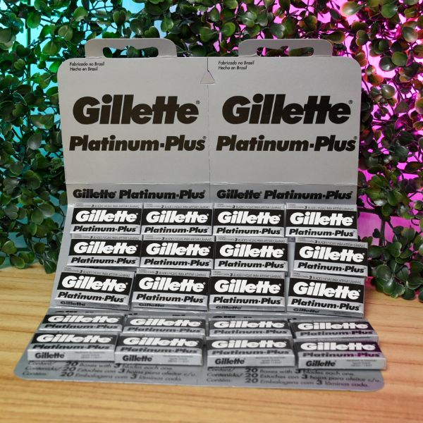 Producto - HOJAS DE AFEITAR GILLETTE PLATINUM DISPLAY X3