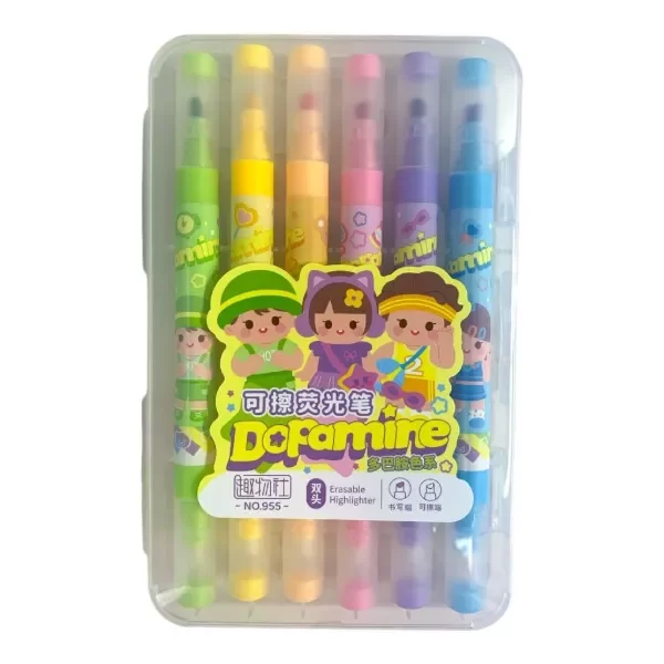 Producto - MARCADORES BORRABLES X 6