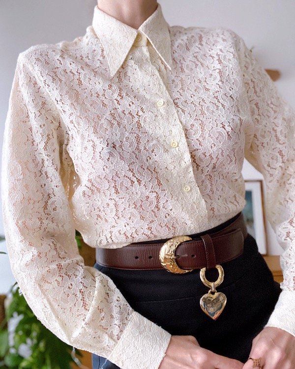 Producto - Camisa Encaje Vtg